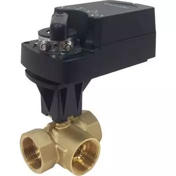 Трехходовой шаровой кран TECHNO HK340-08DF/230V 613402