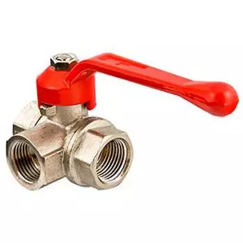 Шаровый трехходовой кран Valtec