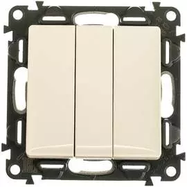 Трехклавишный механизм выключателя Legrand Valena Life 752403