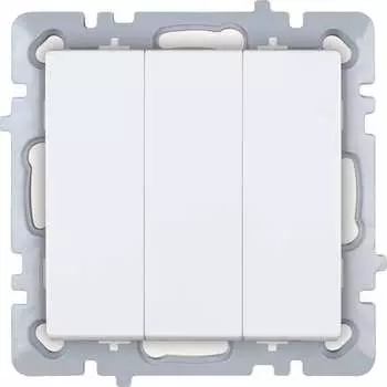 Трехклавишный механизм выключателя Nilson moda-advantage 20112466