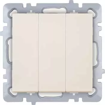 Трехклавишный механизм выключателя Nilson moda-advantage 20122466