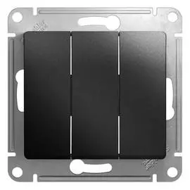 Трехклавишный механизм выключателя Systeme Electric GLOSSA GSL000731