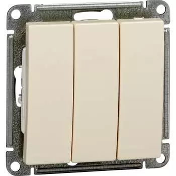 Трехклавишный механизм выключателя Systeme Electric W59 VS0510-351-2-86