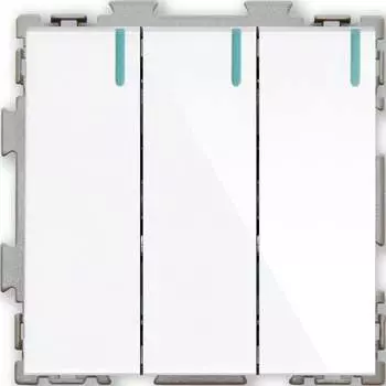 Трехклавишный проходной переключатель CGSS