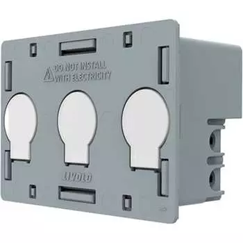 Трехклавишный сенсорный выключатель LIVOLO VL-FC3-3G