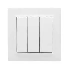 Трехклавишный выключатель EKF Минск СП Basic ERV10-024-10