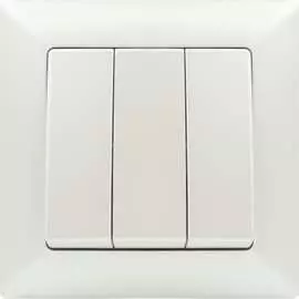 Трехклавишный выключатель Intro Solo 4-106-06 Б0053606