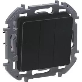 Трехклавишный выключатель Legrand