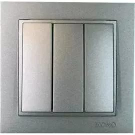 Трехклавишный выключатель MONO ELECTRIC