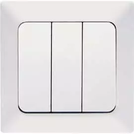 Трехклавишный выключатель NE-AD