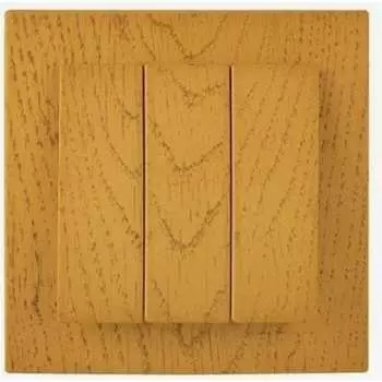 Трехклавишный выключатель Nilson TOURAN WOOD 24251066