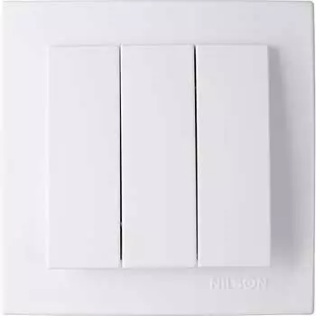 Трехклавишный выключатель Nilson TOURAN-ALEGRA-THOR 24111066