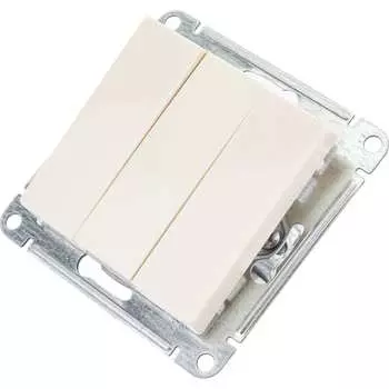 Трехклавишный выключатель Systeme Electric AtlasDesign ATN000231