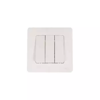 Трехклавишный выключатель Systeme Electric Blanca BLNVS100501