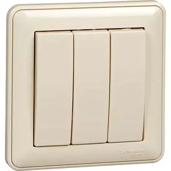 Трехклавишный выключатель Systeme Electric Wessen 59 VS0510-351-28