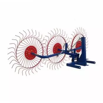 Трехколесная сеноворошилка для мотоблока ПАХАРЬ