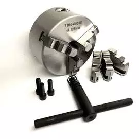 Трехкулачковый токарный патрон TORNERI 7100-0003П К11-125 038981