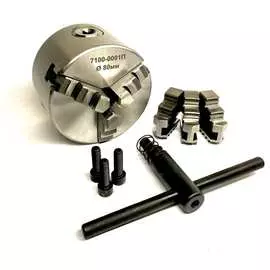 Трехкулачковый токарный патрон TORNERI 7100-0001П К11-80 038979