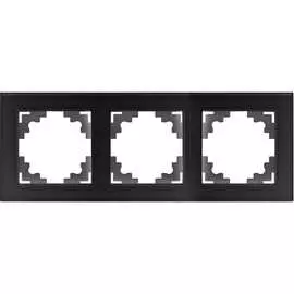 Трехместная горизонтальная рамка STEKKER GFR00-7003-05 39520