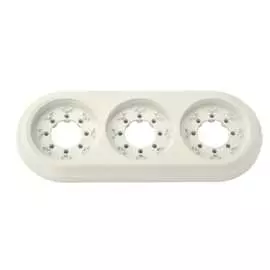 Трехместная рамка BYLECTRICA РЕТРО ЮЛИГ.735212.472бежевый