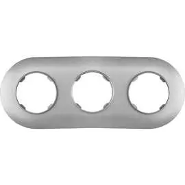 Трехместная рамка BYLECTRICA ПРОВАНС ЮЛИГ.735212.501 графит