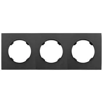 Трехместная рамка BYLECTRICA ПРОВАНС ЮЛИГ.735212.500 графит