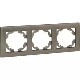 Трехместная рамка EKF Валенсия EWM-G-303-40