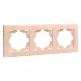 Трехместная рамка EKF Валенсия EWM-G-303-20