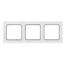 Трехместная рамка EKF PROxima Стокгольм EZM-G-304-20