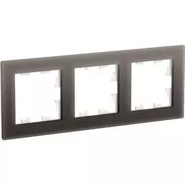 Трехместная рамка Systeme Electric AtlasDesign Nature ATN320603