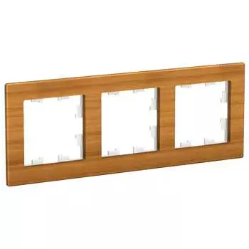 Трехместная рамка Systeme Electric AtlasDesign ATN353203