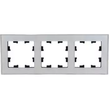 Трехместная рамка Systeme Electric AtlasDesign NATURE ATN320303