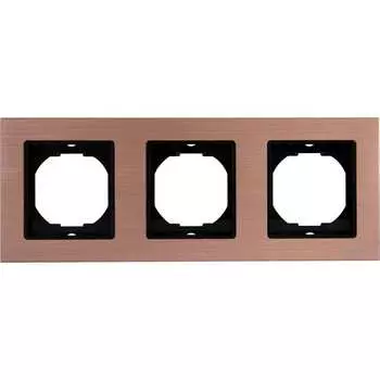 Трехместная рамка Vesta Electric Champagne Metallic FRM050301BSH