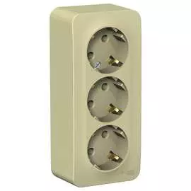 Трехместная розетка Systeme Electric Blanca BLNRA010317