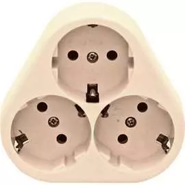 Трехместная розетка SVET РС16-5302 SV0302-0026