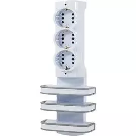 Трехместная розетка SVET РВ16-7145 SV0302-0037