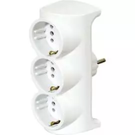 Трехместная розетка SVET РВ16-7132 SV0302-0038