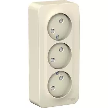 Трехместная розетка Systeme Electric Blanca BLNRA001312