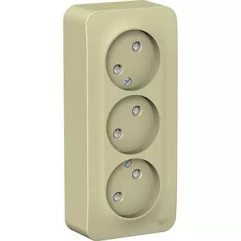 Трехместная розетка Systeme Electric Blanca BLNRA001317