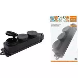 Трехместная розетка TDM