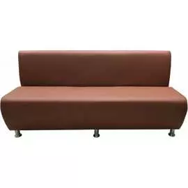 Трехместная секция дивана Мягкий Офис паприка КЛ701ПП