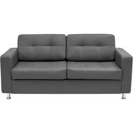 Трехместный диван Мягкий Офис с механизмом серый ОК301СР_MH
