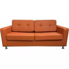 Трехместный диван Мягкий Офис с механизмом оранжевый ОК301ОР_MH