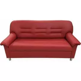 Трехместный кушетка Мягкий Офис с механизмом красный МО301КР_MH