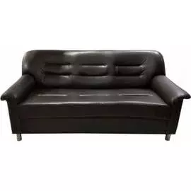 Трехместный диван Мягкий Офис коричневый МО303ШК