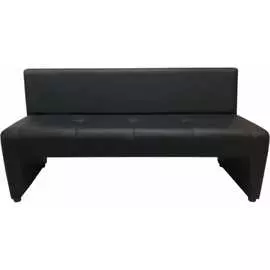 Трехместный диван Мягкий Офис черный РТ301ЧН