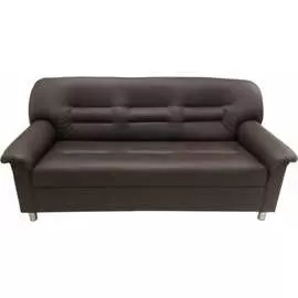 Трехместный диван Мягкий Офис с механизмом шоколадный МО301ШК_MH