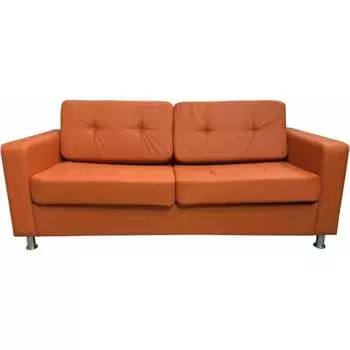 Трехместный диван Мягкий Офис оранжевый ОК301ОР