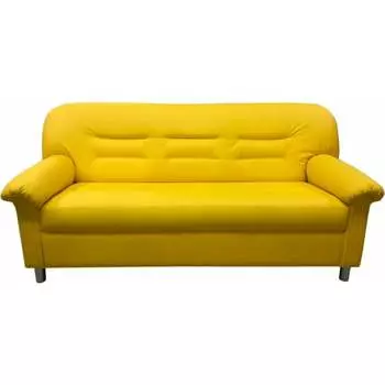 Трехместный кушетка Мягкий Офис с механизмом желтый МО301ЖЛТ_MH