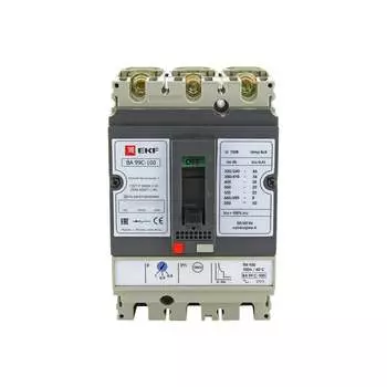 Трехполюсной автоматический выключатель EKF ВА-99C mccb99C-100-16